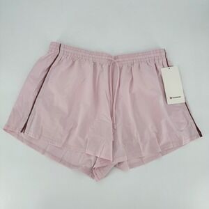 Lululemon Court Rival High-Rise Short 3" Ballet Slipper Pink Red Cast 14 LW7CYLS